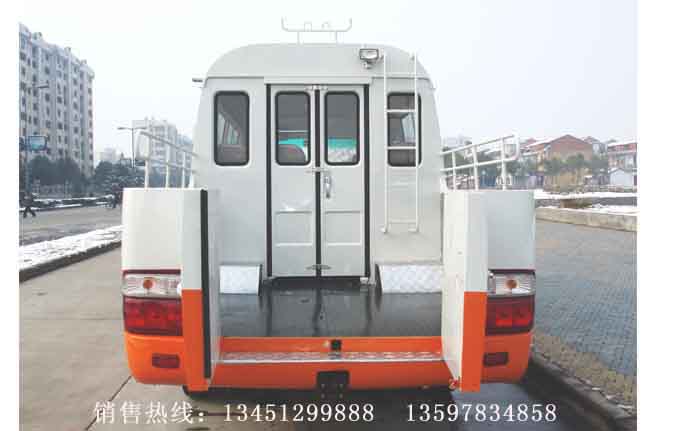 江淮6米9座柴油機(jī)電力工程車(國六)